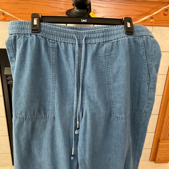 J. Crew Drawstring Waist Pants, Women’s Sz L - Picture 6 of 10